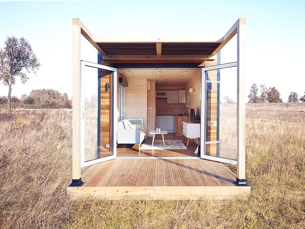 Chambre d'appoint de jardin