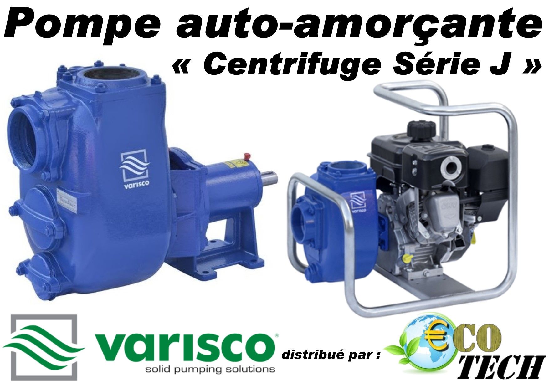 Pompe centrifuge auto-amorçante