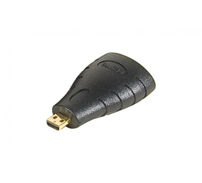 Adaptateur HDMI plaqué or - Femelle type A vers Mâle micro HDMI type D - Haute qualité_0