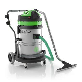 Aspirateur GS 2/62 - eau & poussière - cuve inox - 2 moteurs - résistant aux produits chimiques_0