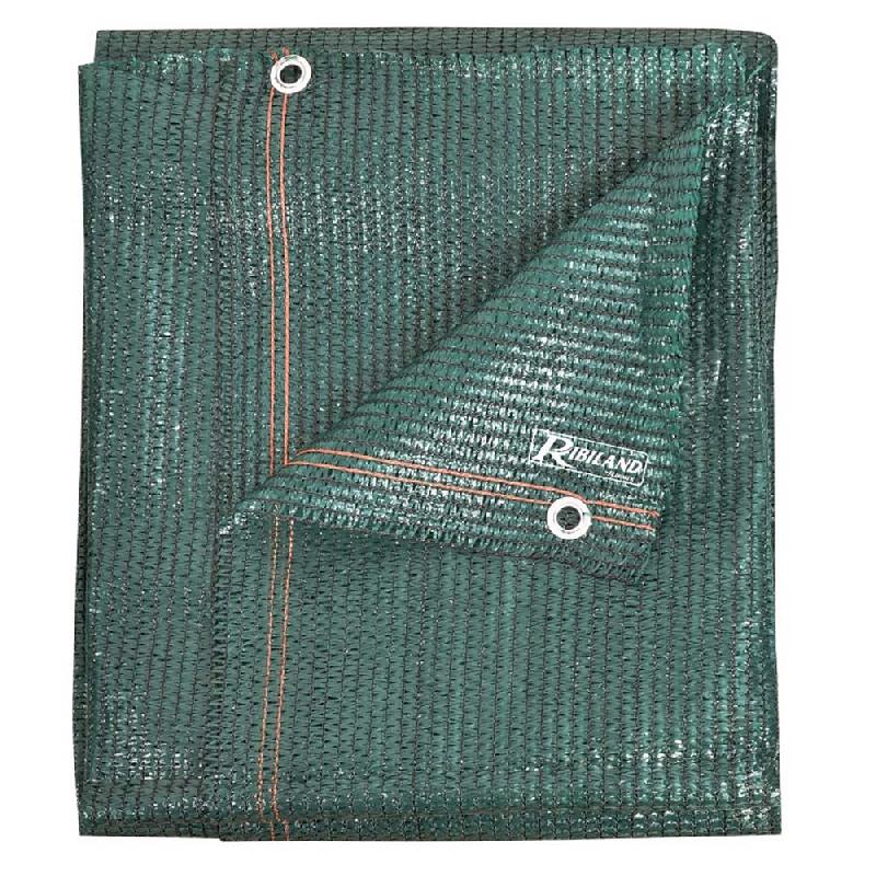 Brise-vue 1.5x10 m 90 gr/m² - PRBV9015X10V - Polyéthylène Vert - Maillage 3x3/pouce²_0