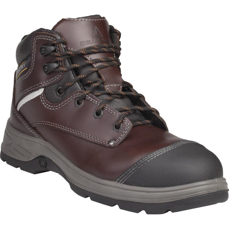 Chaussures de sécurité montantes en cuir pleine fleur - Fronteras3 - S3, semelle Panorubber®_0