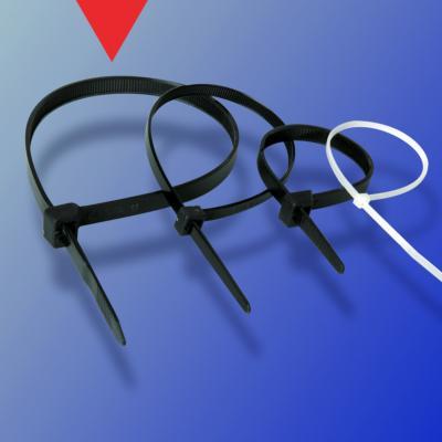 Colliers de serrage ZIP 8x350 mm - Sachet de 100 - Plastique autobloquant noir_0
