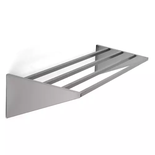 Étagère murale en inox à tubes 1000 x 400 mm - EPT-410-5851310_0