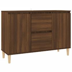 Helloshop26 - Buffet bahut commode armoire meuble de rangement organisateur cuisine salle de séjour salon 101 x 35 x 70 cm bois 02_0031160 - 30002100_0