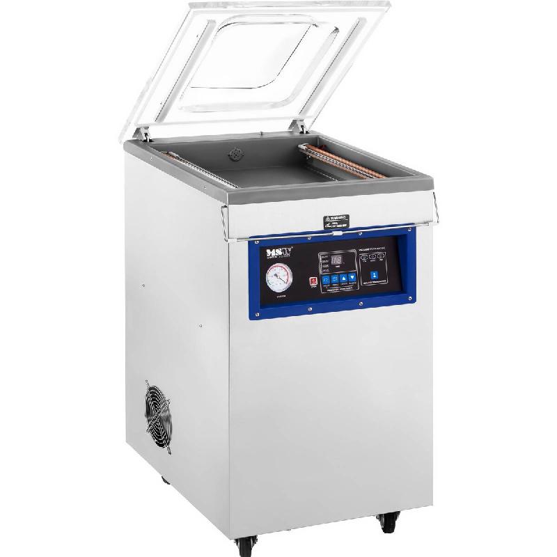 MSW - MSW Machine sous Vide sur Roulettes MSW-VPM-900G (900W, capacité de vide 20 m³/h, panneau de commande numérique, marquage et - 4250928645579_0