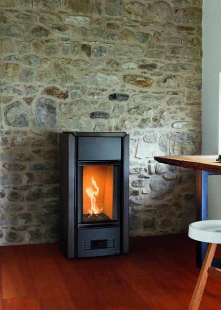 Poêles à gaz - Piazzetta G958 D - Système Multifuoco et télécommande LCD_0
