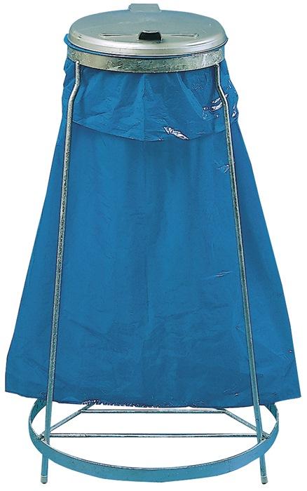 Poubelle publique 120L empilable - D.400/570xH965 mm avec dispositif de serrage VAR_0