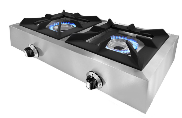 Réchaud à gaz - 2  brûleurs - 11 kw_0