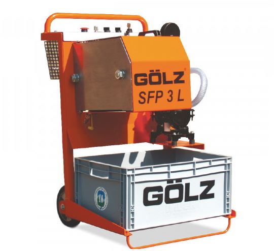 Filtre à boue mobile et compacte pour les chantiers - GÖLZ - SFP3L_0