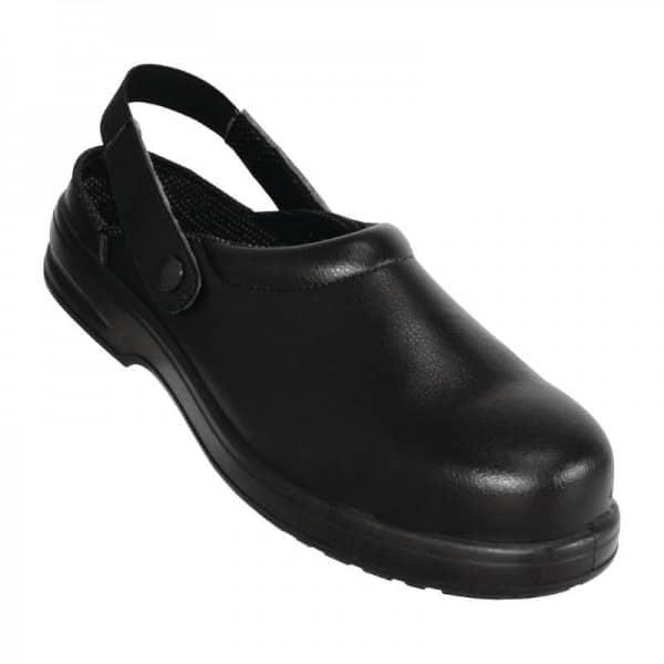 Sabot de sécurité mixte noir (Taille: 42. Pointure RU 8)_0