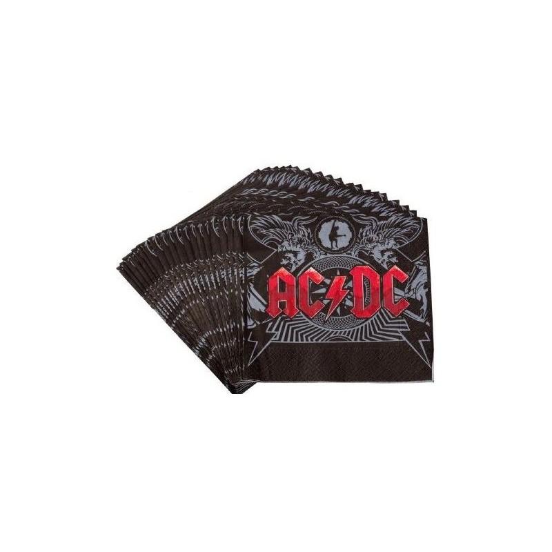 ACCESSOIRES DE BAR - SERVIETTE JETABLE ACDC_0