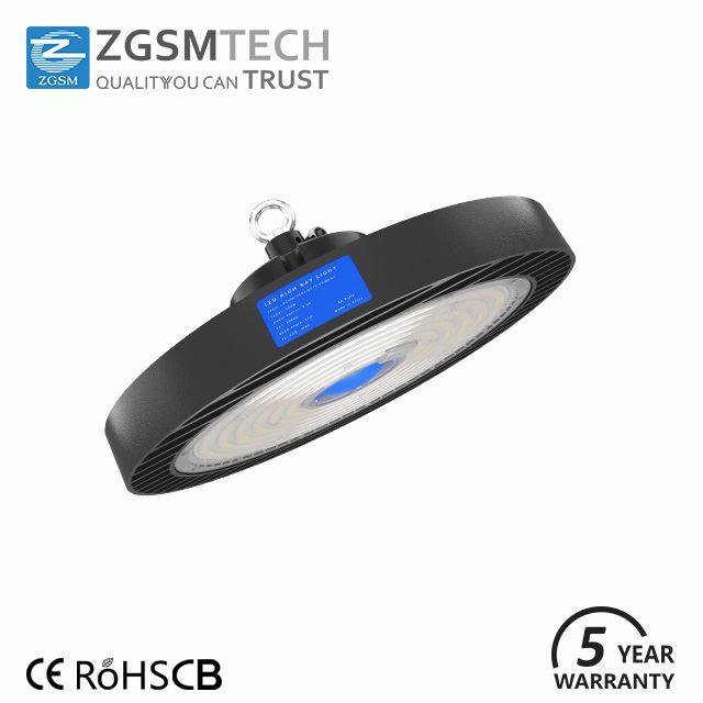 ZGSM-HB09-200M - Éclairage public LED imperméable 200W - High Bay avec efficacité 190lm/W et IP65_0