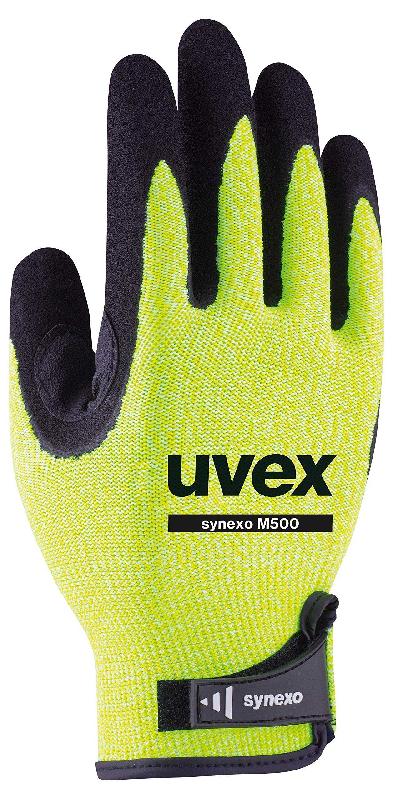 Gants de protection UVEX Synexo M500 - Taille 08 - Haute protection anti-coupure EN 388:2016 (4x4 2C)_0