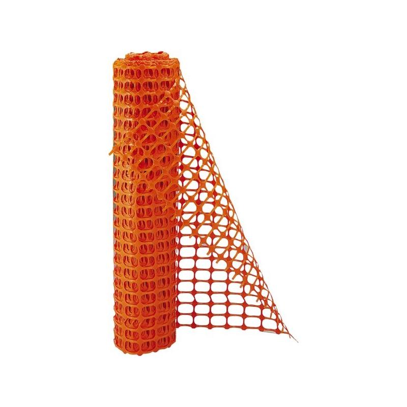 Barrière de signalisation NOVAP - Protection chantier en polypropylène haute densité - Anti-U.V - Orange - Dimensions 1 x 50 m_0
