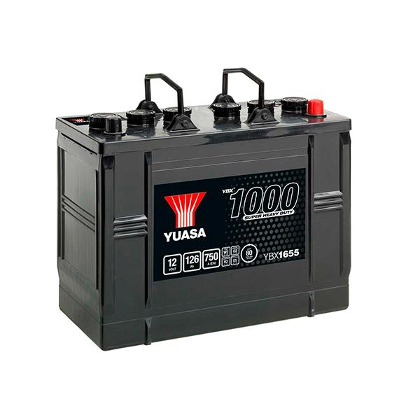 BATTERIE CAMION YUASA YBX1655 12V 126AH 750A_0