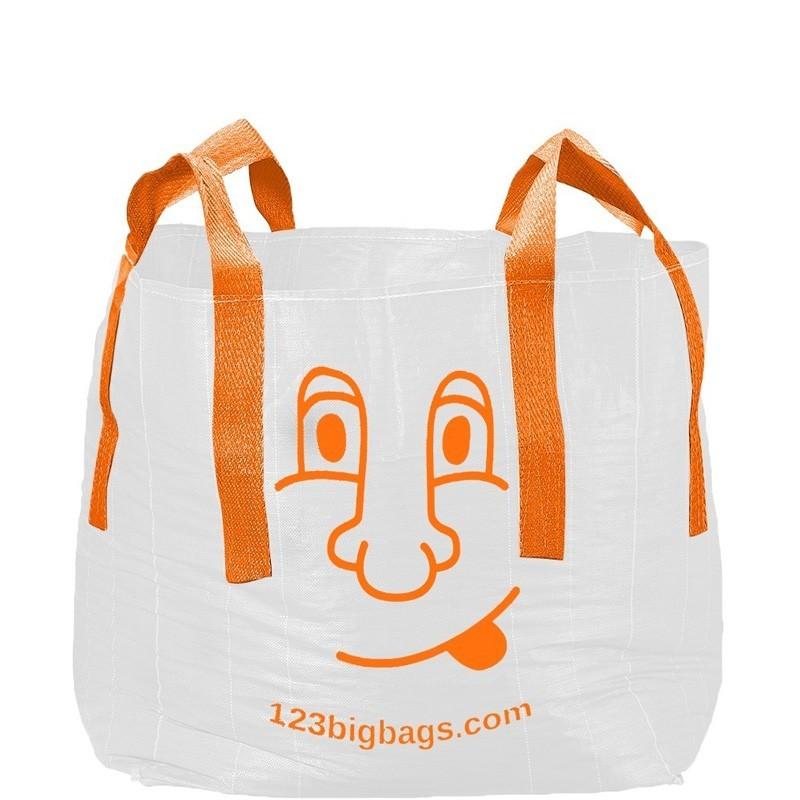 Big bag 0.5m³ - 80x80x80cm - 1500kg - Sangles croisées - 123BigBags_0
