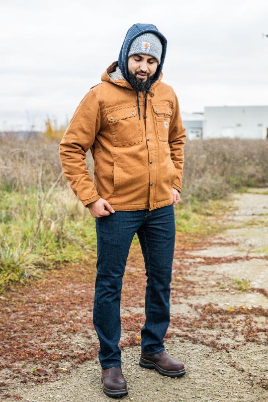 Blouson washed duck barlett ts marron - CARHARTT - s1103826brns - 786298_0