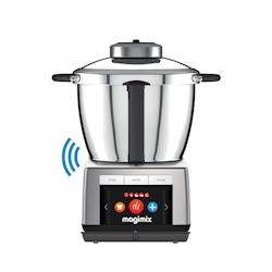 Cook expert connect chrome -  Argent Rond Inox Magimix 33.5x39 cm - argenté inox 3519280189130_0