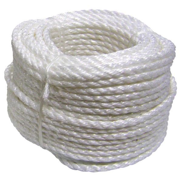 Cordage polypropylène blanc 6mm couronne de 100m - corderies tournonaises - 31/1769 - 483017_0