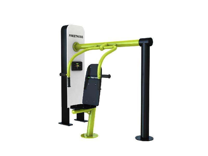 Appareil de musculation avec écran LCD auto-alimenté et 10 niveaux de difficulté - Multi press R-Pro_0