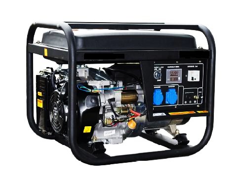 Groupe électrogène portable 7 kW - moteur 4 temps - essence - démarrage électrique - 230V_0