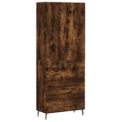 Helloshop26 - Buffet bahut commode armoire meuble de rangement organisateur cuisine salle de séjour salon haut 69,5 x 34 x 180 cm 02_0033405 - 300021_0