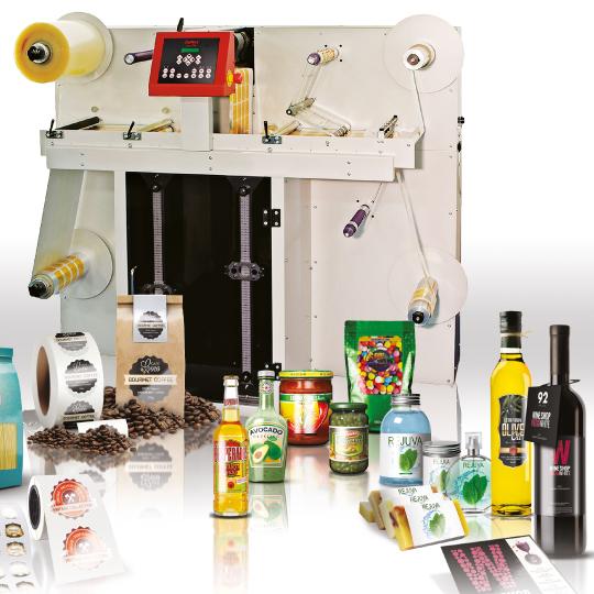 Échenillage et Lamination d'Étiquettes Grand Format - iColor LF900_0