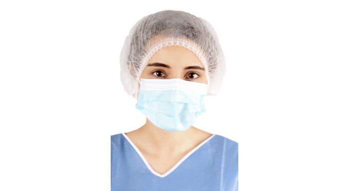 Masque chirurgical Type II - Medline - avec élastiques auriculaires et bande ajustable_0