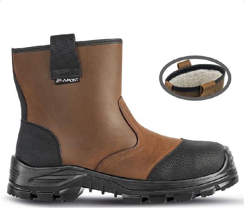 Paire de demi-bottes de sécurité doublé S3 CI SRC ZINC - DBTGRMRNR-AM06_0