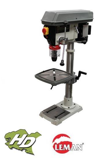 Perceuse à colonne LEMAN PRC023 - 550W - avec étau large mors 100mm et kit de fixation_0