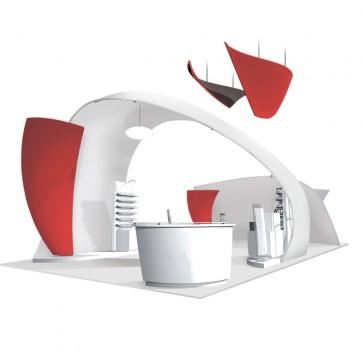 Système stand Formalu - structure invisible, montage sans outils, personnalisé et compact_0