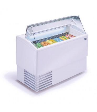 Vitrine à crèmes glacées froid statique pour chr, traiteurs, boulangeries, pâtisseries, marchands de glace et snacks -  isetta st isa_0