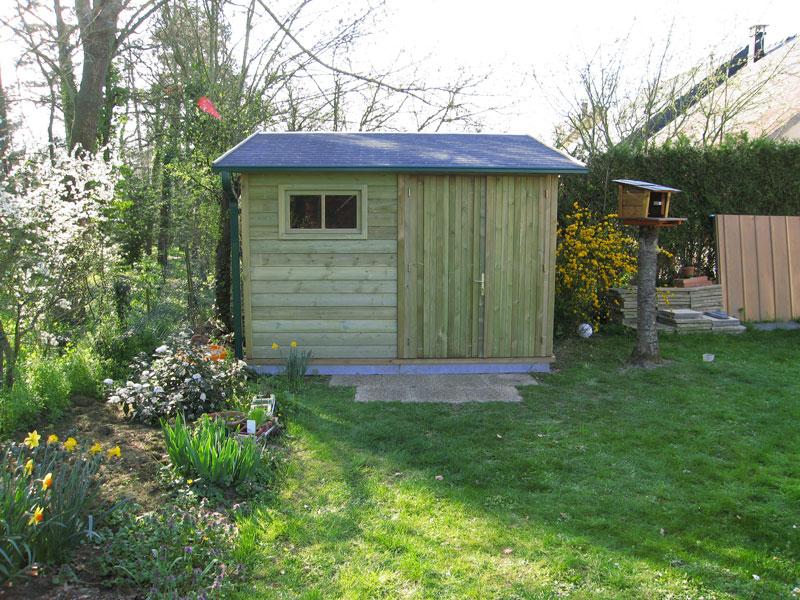 Abri de jardin solide - Dimensions 231x311 avec porte tierce - Référence 10/77_0