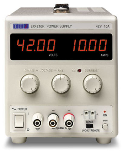 ALIMENTATION SIMPLE DC, TECHNOLOGIE MIXTE LINÉAIRE/DÉCOUPAGE, 420W, 42V/10A
