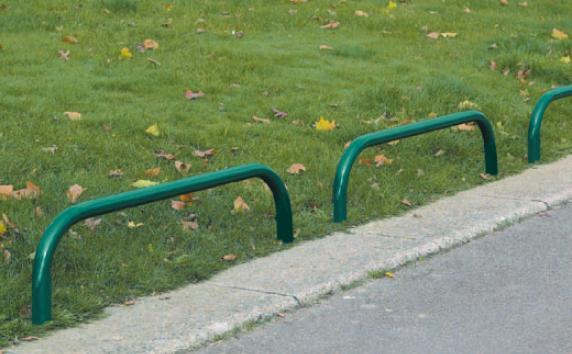 Arceau de bordure 2m - acier Ø60 mm - finition galva ou peint sur galva_0