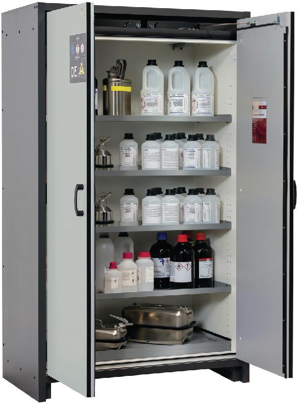 ARMOIRE SÉCURITÉ Q-CLASSIC-30 Q30.195.116 GRIS/GRIS - MANUTAN COLLECTIVITÉS