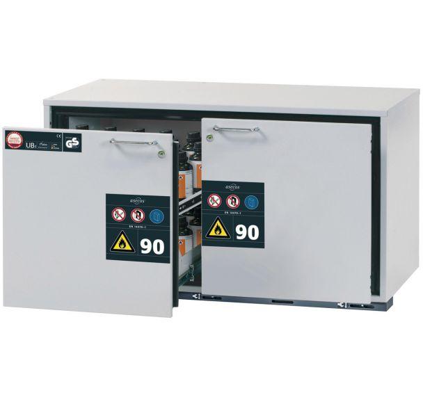 ARMOIRE SÉCURITÉ SOUS PAILLASSE UB-S-90 UB90.060.110.2S GRIS - MANUTAN COLLECTIVITÉS