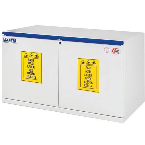 ARMOIRE SOUS PAILLASSE L 1100 - 2 PORTES BATTANTES - EXACTA