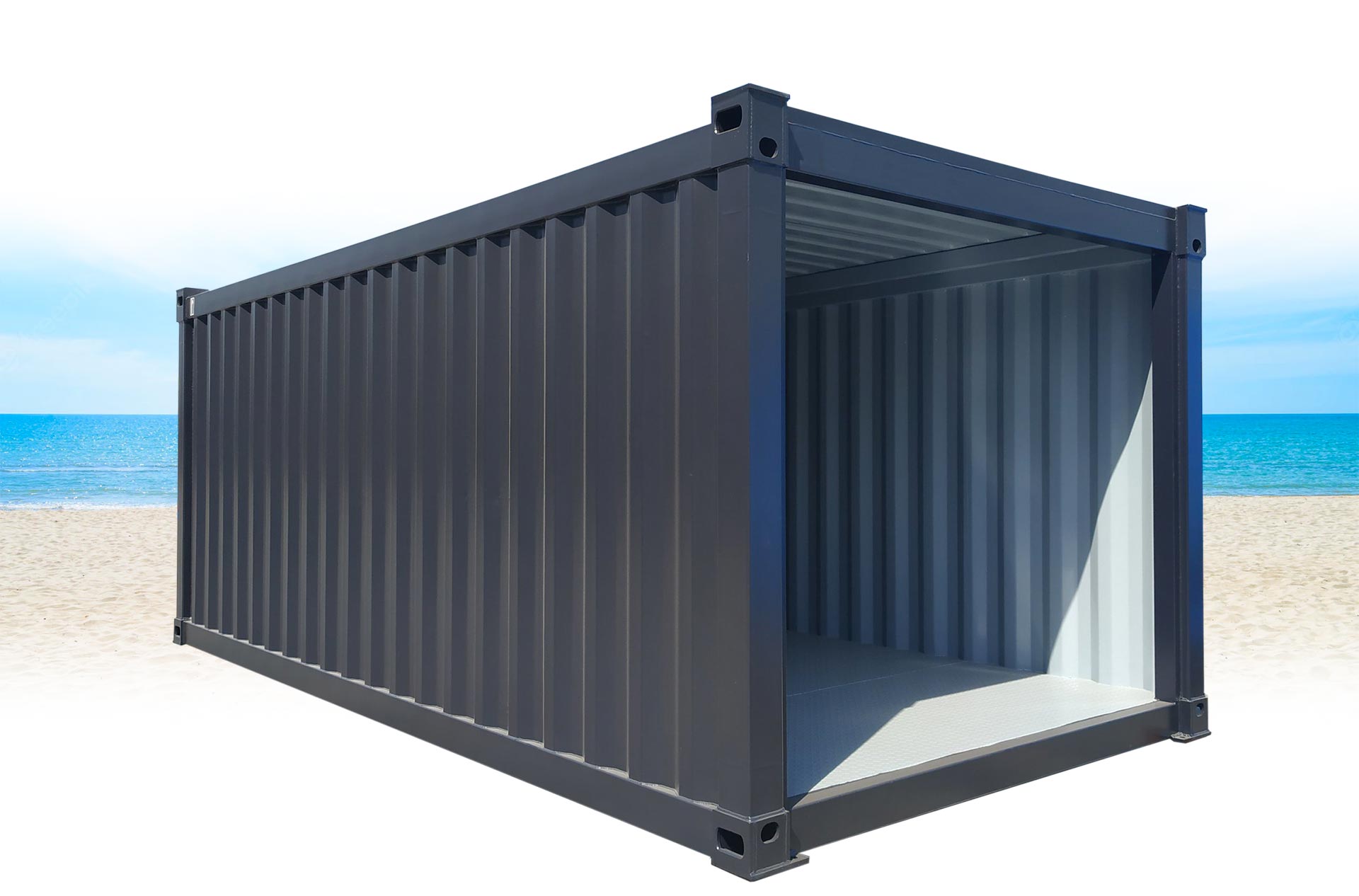 Atelier conteneur dédié au stockage des équipements et matériels liés aux activités de BTP_0