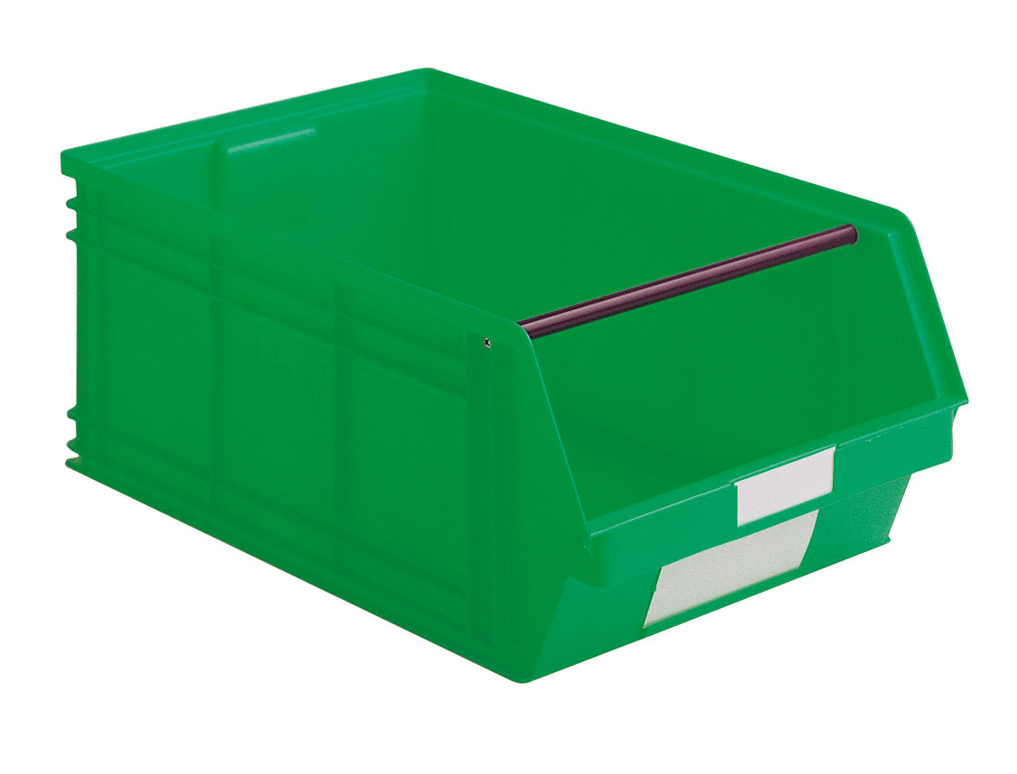 BAC PLASTIQUE À BEC 88 LITRES VERT