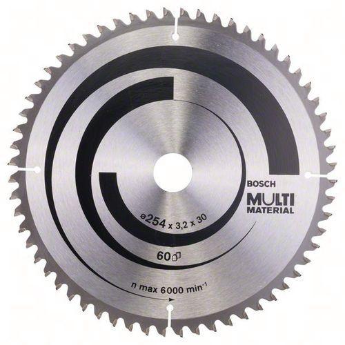 BOSCH 1 MULTI MATERIAL POUR SCIES À ONGLETS, SCIES RADIALES ET SCIES CIRCULAIRES DE TABLE