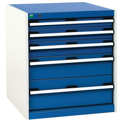 BOTT 1 ARMOIRE D'ATELIER À TIROIRS CUBIO SL-667-5.1 - BOTT