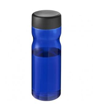 BOUTEILLE DE SPORT H2O ACTIVE BASE TRITAN DE 650 ML AVEC COUVERCLE VÀ VISSER NOIR - GOURDES DE SPORT PUBLICITAIRES PERSONNALISÉES