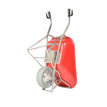 Brouette électrique 250 kg - 90L - moteur 600W - roue increvable Ø400mm - IP65_0