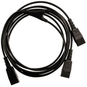 CÂBLE Y ÉCOUTE DOUBLE GN NETCOM - ACCESSOIRE CASQUE