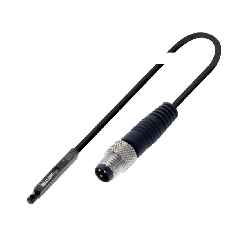 Capteur de proximité magnétique BMF0042 - PNP - format parallélépipédique - câble 0,2 m avec connecteur M8 3 pôles_0