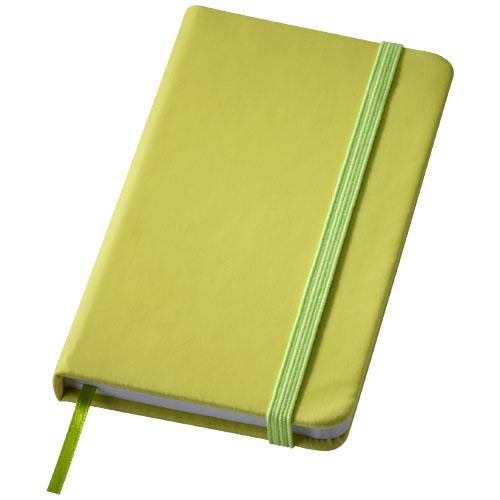 Carnet de notes S Rainbow - couverture rigide - fermeture élastique et ruban assortis - 60 feuilles à lignes_0