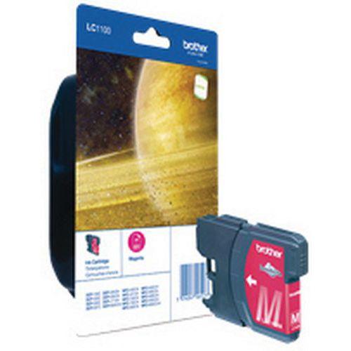 CARTOUCHE D'ENCRE - LC-1100 - MAGENTA - 325 PAGES - BROTHER
