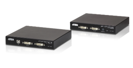 CE624 - Déport KVM DVI Dual View avec câbles Cat.6/A, Mini-Jack, USB ou RS-232_0
